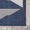 thumbnail image 4 of nuLOOM Mickey Geometric Indoor/Outdoor Area Rug, 4' x 6', Mickey Navy, 4 of 7