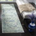 thumbnail image 1 of SAFAVIEH Madison Willoughby Overdyed Floral Area Rug, 1 of 4