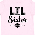 thumbnail image 4 of Inktastic Little Sister Lil Sis Girls Toddler T-Shirt, 4 of 5