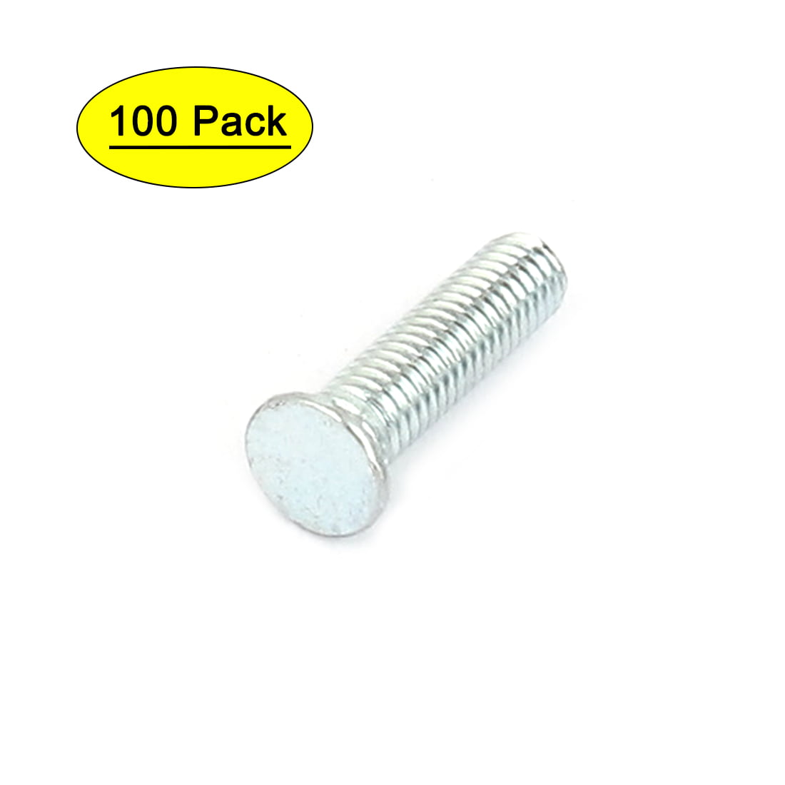 uxcell M10x60mm Double End Thread 304 Stainless Steel Tight Adjustable Push Rod Stud 10pcs 