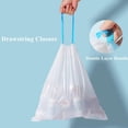 thumbnail image 2 of 2-4 Gallon Small Trash Bags Garbage Gags   Strong Compost Bags 2-4 Gallon 100 Counts  Mini Trash Bags Biodegradable for Bathroom Office Home Fit 4.5-5L Garbage Can (5 Rolls/Green), 2 of 6