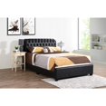 thumbnail image 2 of Passion Furniture Marilla Black Queen Panel Beds, PF-G1500C-QB-UP, 2 of 6