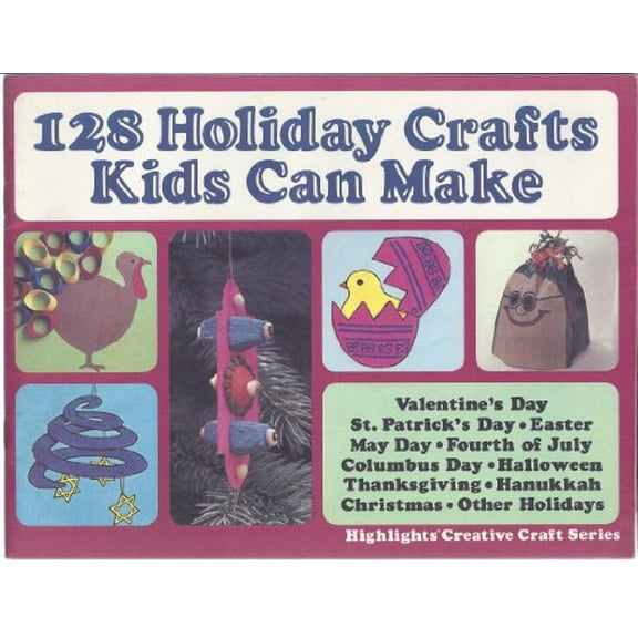 Pre-Owned One Hundred Twenty-Eight Holiday Crafts Kids Can Make (Paperback) 0875343090 9780875343099
