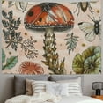 thumbnail image 2 of Orinice Flower Insect Tapestry Wall Hanging Unique Style Home Wall Decor Art Living Room Bedroom 60x50inch, 2 of 6