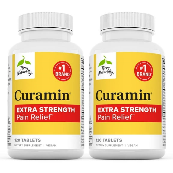 Terry Naturally Curamin Extra Strength - 120 Tablets (Pack of 2)