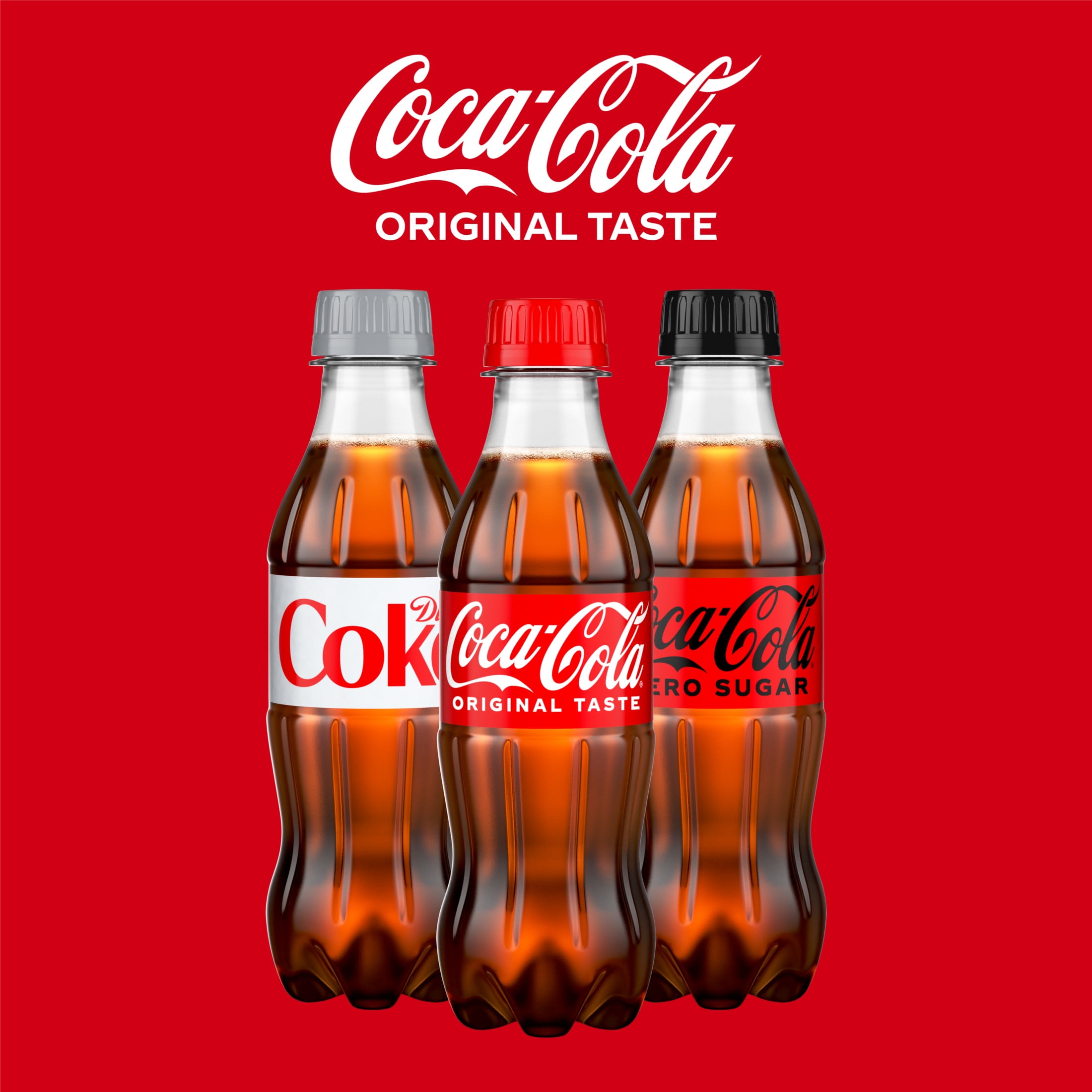 Coca-Cola Soda Pop Bottles, 8.55 fl oz, 6 Pack