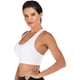 thumbnail image 3 of Sujetador deportivo para mujer, sujetador deportivo con tirantes acolchados y espalda cruzada, sujetador de yoga de sujeción media con copas extraíbles, 3 of 7