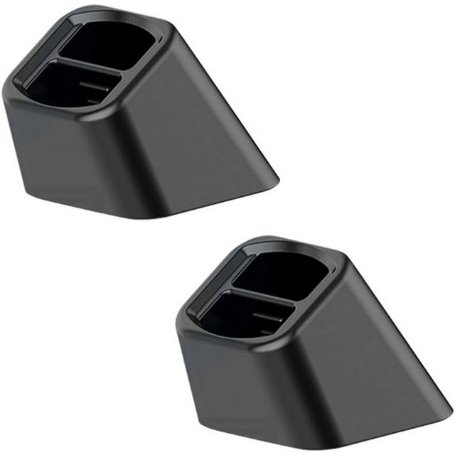 2 Pack Car Dashboard Stand Stick-on Base Mount Stand to Anywhere (Dummy Air Vent Outlet Simulator) for Table Phone Holder Bracket Desktop Wireless Charger Magnetic Clip GPS Cradle Clamp