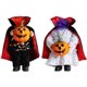 thumbnail image 1 of Muñeca de calabaza sin cabeza, 2 piezas, adorno de terror, muñeca de calabaza sin cabeza de Halloween, muñeca trenzada con capa, muñeca de festival fantasma, decoraciones de Halloween, 1 of 5