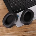 thumbnail image 2 of Sony MDR-100ABN 100ABN Headphone Cover 2 Pack Black, 2 of 4