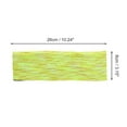 thumbnail image 4 of Unique Bargains 1 Pc Comfortable Headband Sweat-wicking Headband for Sport Fluorescent Green, 4 of 6