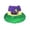 Green4, variant on Carnival Glitter Sequin Multicolor Party Hat for Festive Dance Celebration and One Size Green4