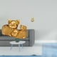 thumbnail image 2 of Figura moderna de calabaza con forma de cerdito de la , de resina y latón. Estatua de animal, adorno de escritorio artesanal Feng Shui, pieza ce, 2 of 8