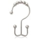 thumbnail image 3 of Injueey 12 Pieces Shower Curtain Hooks Drape Accessories Bathtub Liners Bathing Household Hangers Washroom Rings Farmhouse Clip Accesorios de baño Plata, 3 of 6