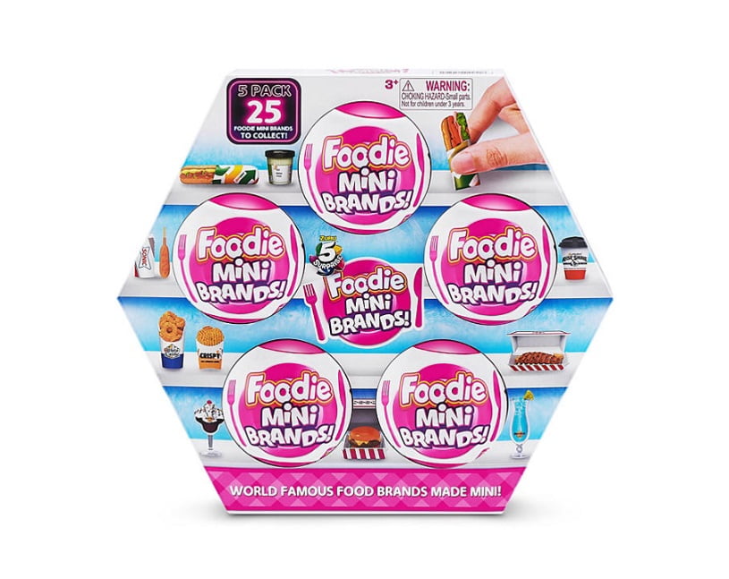 Foodie Mini Brands Series 1 (5 Pack)