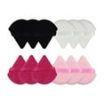 thumbnail image 2 of 12 Polvos Triangulares Herramienta Esponja de Maquillaje Suave Lavable para Polvos Sueltos Polvos Minerales Productos en Polvo Seco B B Macarena Soplo de maquillaje triangular, 2 of 8