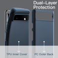 thumbnail image 3 of JETech Case for Google Pixel 6a 6.1-Inch 2022, Dual-Layer Protection Shockproof Phone Cover (Blue), 3 of 6