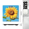 thumbnail image 2 of Bathroom Scale, Highly Accurate Digital Body Scale,Precisely Measures Weight up to 400 lbs-Vibrant Yellow Sunflower Against The Clear Blue Sky, 2 of 4