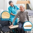 thumbnail image 7 of DMI Transfer Board and Slide Board made of Heavy-Duty Wood for Patient, Senior and Handicap Move Assist and Slide Transfers, FSA and HSA Eligible, Holds up to 440 Pounds, Solid, 30 x 8 x 1, 7 of 7