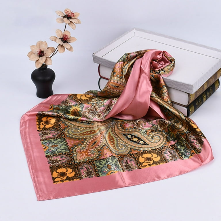 Large square sales head scarf