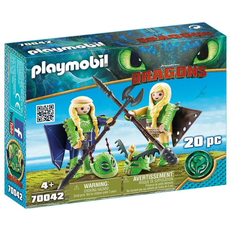 PLAYMOBIL How to Train Your Dragon III Ruffnut and Tuffnut with