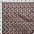 thumbnail image 4 of oneOone Cotton Cambric Dark Rose Brown Fabric Tropical Quilting Supplies Print Sewing Fabric By The Yard 56 Inch Wide, 4 of 5