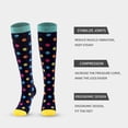 thumbnail image 2 of Guardoinrt Chaussettes de Compression Sport Entraînement Football Bas pour Adultes, 2 of 6