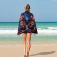 thumbnail image 4 of Wildflowers Butterfly Ultra Fine Fiber Beach Towels for Travel And Quick Drying Absorbent Towels for Swimming, 4 of 7