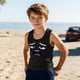 thumbnail image 2 of Niño Pequeño Niños Niños Camisola sin Mangas Suave Gradiente Impresión Moda Lindo Fondo para Casual Casa Fiesta de Boda, 2 of 8