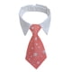thumbnail image 3 of RKSTN Dog Collar Cw11 Pet Tie Bowtie Dog Tie Stripe Collar Scarf Fake Collar Drool Towel Bow Pink, 3 of 3
