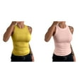 thumbnail image 1 of (2-Pack) Rinsvye Womens Tank Top Basic Solid Color Sleeveless Top Women Clothing Casual Wear Summer, 1 of 4