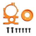 thumbnail image 2 of RC Motor Mount, Orange Lightweight Metal Motor Holder  For 1/8 Remote Control Car, 2 of 8