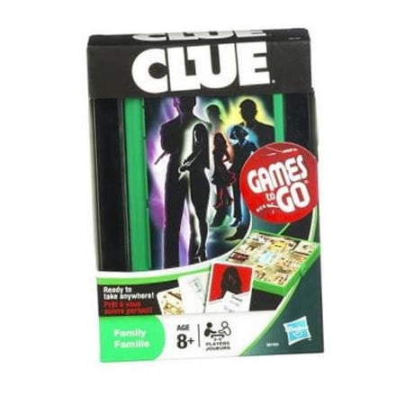 Hasbro Fun On the Run CLUE Travel Game price history on PriceWatchPro