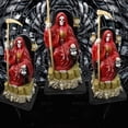 thumbnail image 5 of Imagen De Resina Santa Muerte Millonaria. (Rojo), 5 of 5