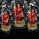 thumbnail image 5 of Imagen De Resina Santa Muerte Millonaria. (Rojo), 5 of 5