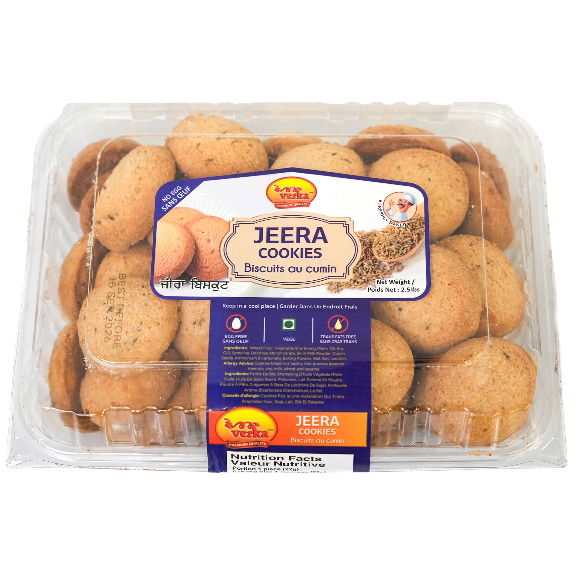 Biscuits Verka au Cumin