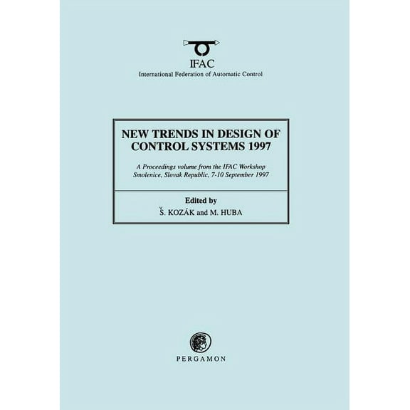Ifac Proceedings Volumes New Trends in Design of Control Systems 1997, (Paperback)