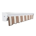 thumbnail image 7 of Awntech 8' x 6.5' Destin Manual Patio Retractable Awning, Brown/Tan/Terracotta Multi, 7 of 7