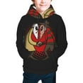 thumbnail image 2 of Freddy Krueger Teen Boys Girls Hoodies 3D Printed Hooded Sweatshirts for Kids Long Sleeve Casual Unisex Pullovers with Pockets, 2 of 8