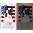 thumbnail image 2 of Carolines Treasures SS4021CNL USA American Flag with Boston Terrier Ceramic Night Light, 2 of 2