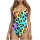 thumbnail image 3 of TaTaai High Cut Floral Bikini Set, Women's Backless Strappy Swimsuit Featuring Non-Wired Removable Pads, For Summer Fun and Water Activities Gift, 3 of 6