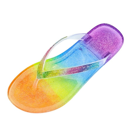 

ZHAGHMIN Black Flip Flops Women Shoes Slip Toe Slippers Soft Soles Can Be Used For Indoor Slippers Fashion Beach Slippers Therapeutic Slippers For Women My Slippers For Women I Do Slippers For Women