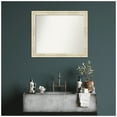 thumbnail image 6 of Amanti Art Custom Wall and Bathroom Mirror (28.5 x 34.5 in.), Country White Wash Frame, 6 of 7