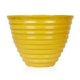 thumbnail image 4 of Alpine Corporation 16" Yellow Glazed Planter, 4 of 13