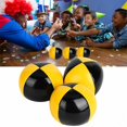 thumbnail image 4 of Pelota de malabarismo de circo mágico para niños, bolsa de frijol clásica, malabares, juguetes para niños principiantes, regalos para niños de 5,5 cm de diámetro, 3 uds., 4 of 5