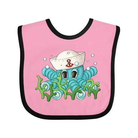 

Inktastic Gideon s Octopus Gift Baby Boy or Baby Girl Bib