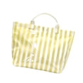 thumbnail image 4 of Bolso de hombro para compras, bolsa de supermercado, bolso de playa grande, bolso tote para gimnasio Blanco amarillo, 4 of 9