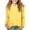 Yellow, variant on vdgthytj Girls Mock Turtleneck Tops Striped Long Sleeve Shirts Soft Basic Tee Casual Pullover Blouse for Kids