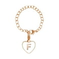 thumbnail image 1 of Breloques Initiales pour Gobelets et Tasses Accessoires Poignée en Forme de Cœur Idée de Noël Réfléchie, 1 of 5