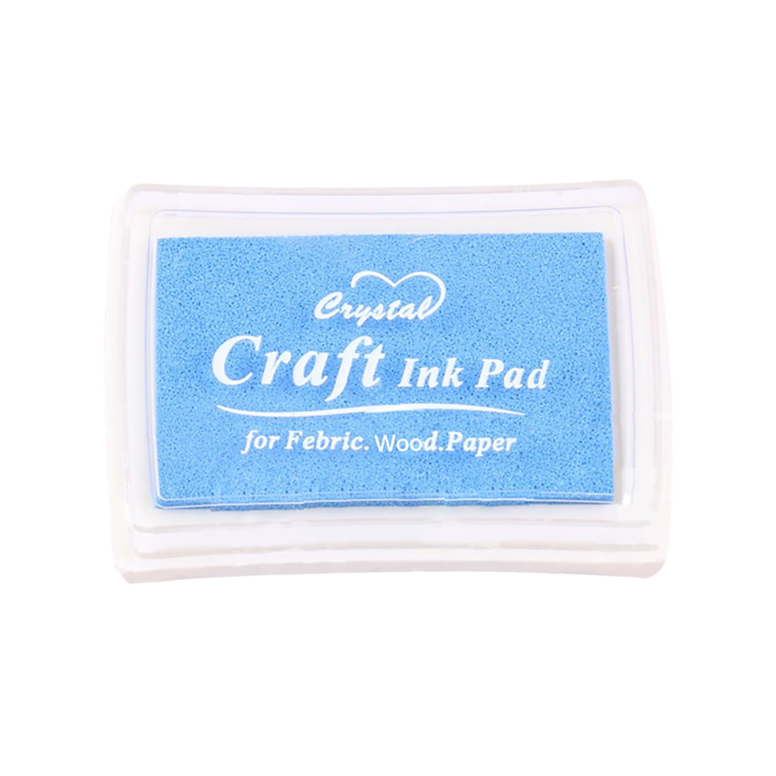 Craft Inkpad Ink Pad Rubber Stamps Wood Fabric Paper Blue Red Black Pink Green 